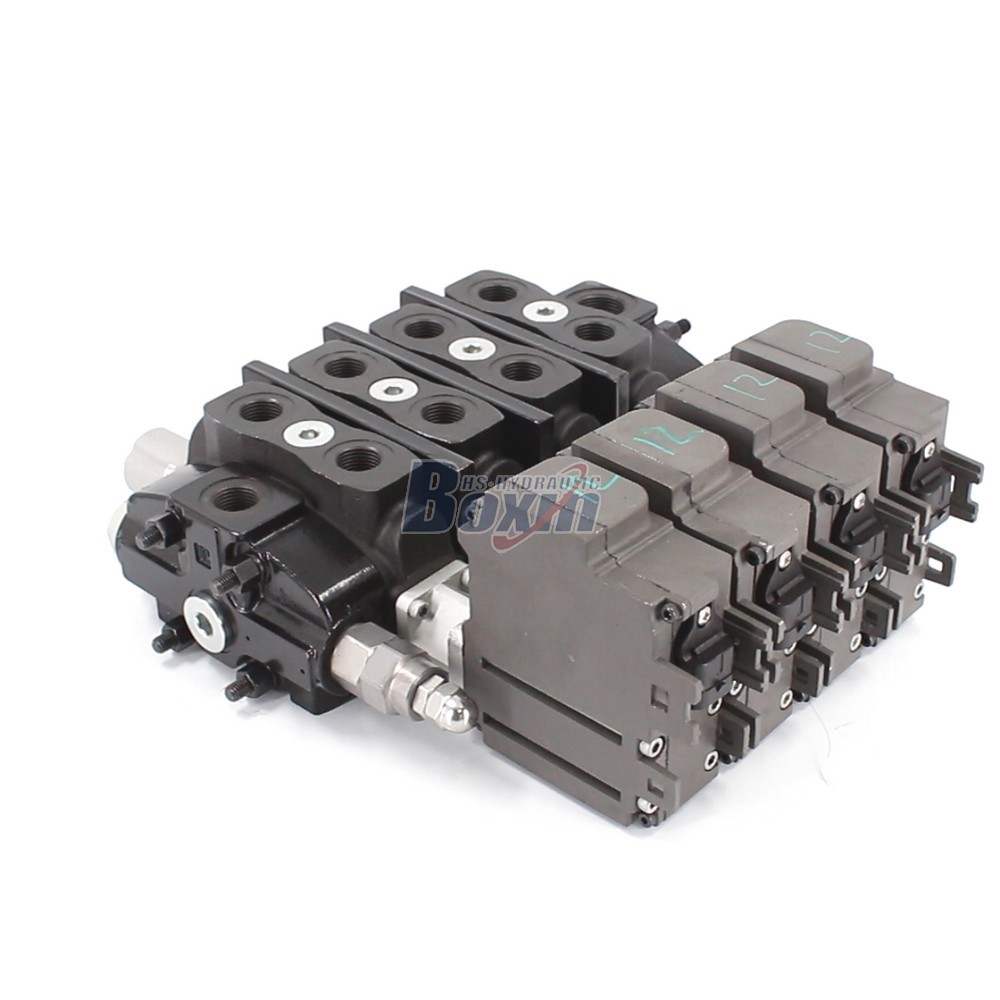 Strategic Partnership Opportunity for SD8EMA-4OT Electric Motor 4 Spool Sectional Directional Valve Distribution image